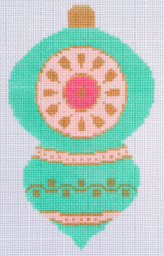 Stitch Rock Designs - Turquoise Vintage Bauble